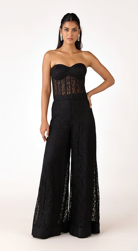 Aura Corset & Sharara Set