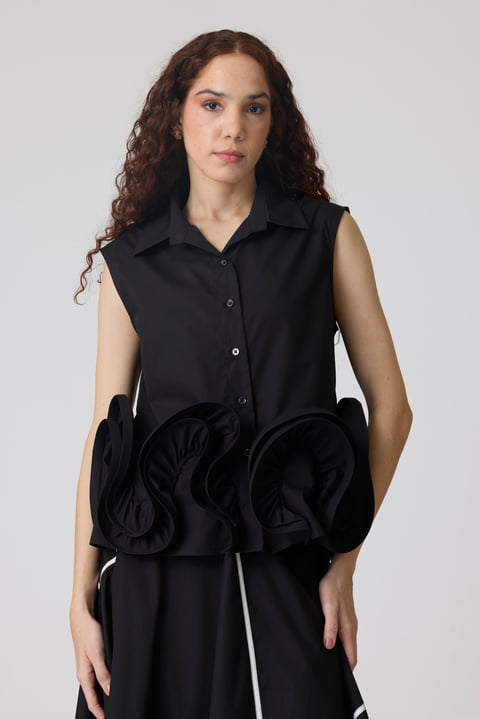 Oliana Sleeveless Shirt