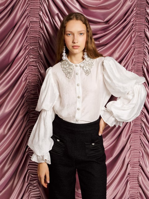 Rita Embellished Blouse