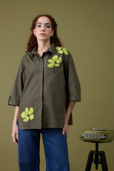 Edith Applique Shirt
