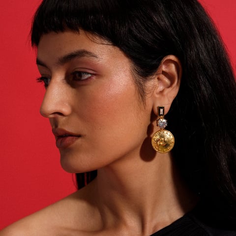 Numisma Drop Earrings