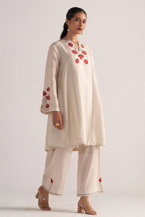 Tofu Cream Festive Co-ord Set