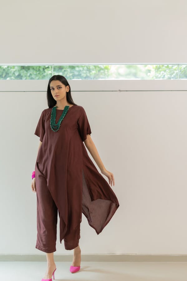 Bhaavini Asymetric Co-Ord — Silai studio