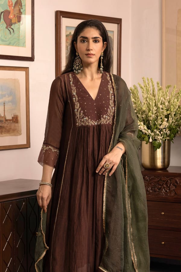 Malini Dastaan Kurta Set — Trendy Tokari