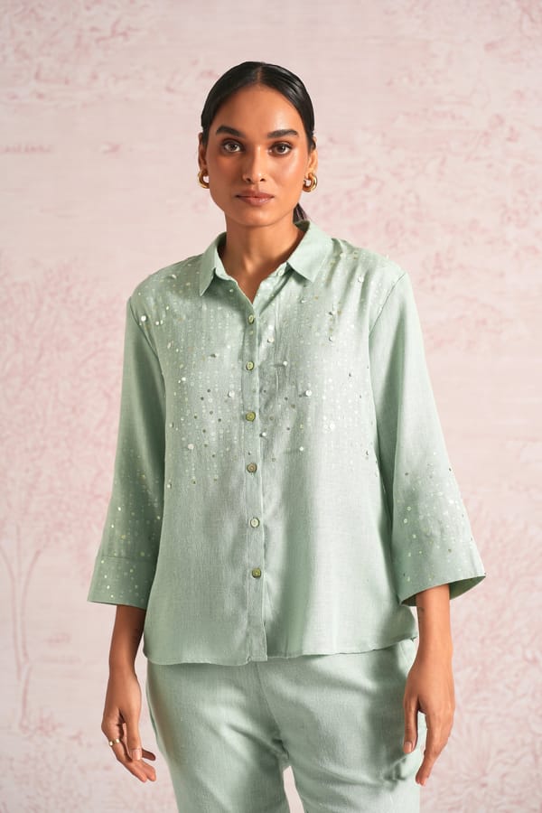 Shimmer Strings Shirt — Kaveri