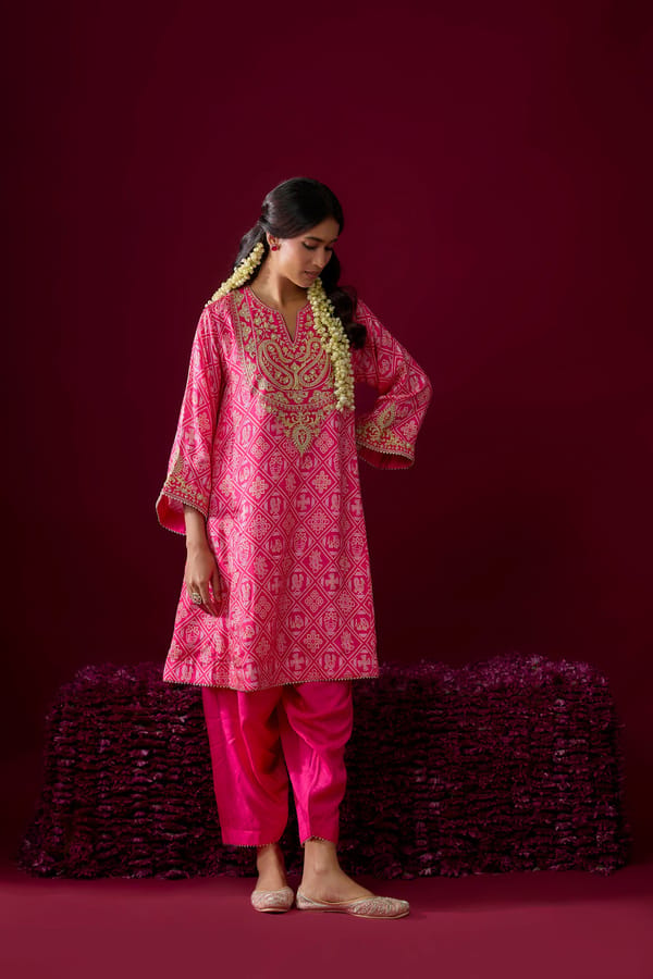 Urwa - Short Chauga With Salwar — Sheetal Batra