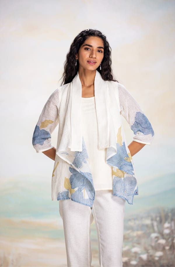 Bubble Flower Zoro Short Jacket — Kaveri