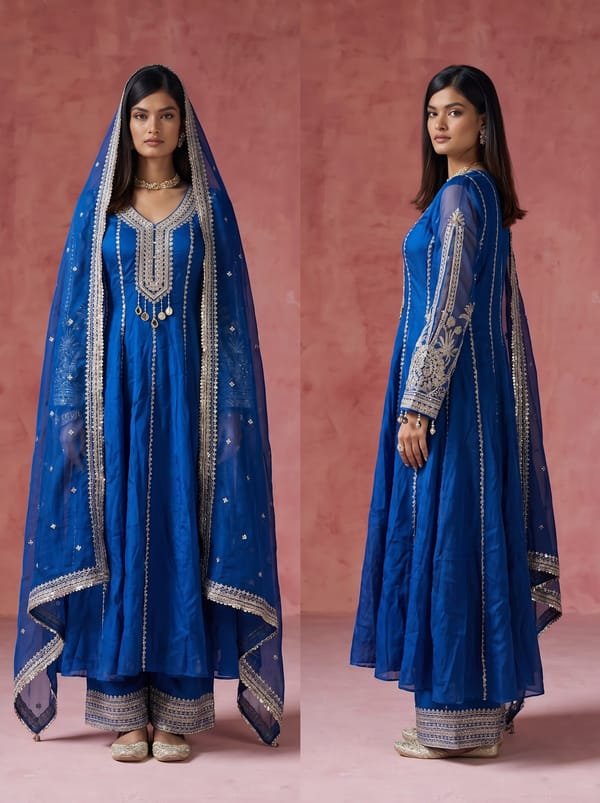 Arisha Anarkali Set — KELAAYAH