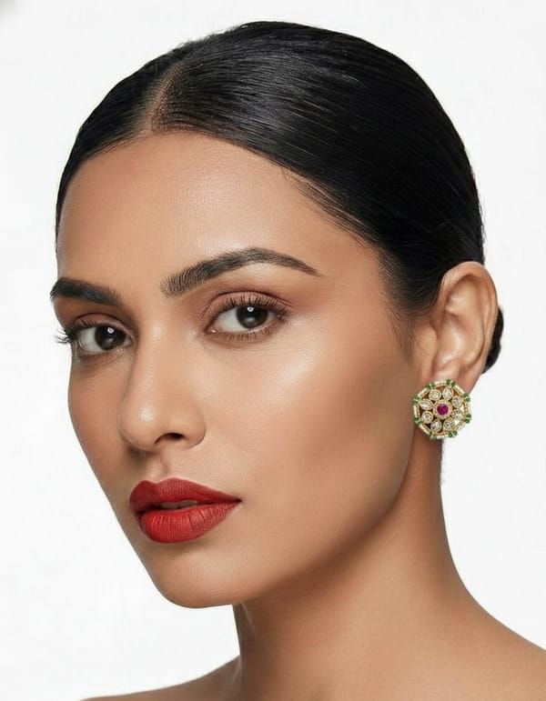 Gold Earrings — The Glam by Mansha
