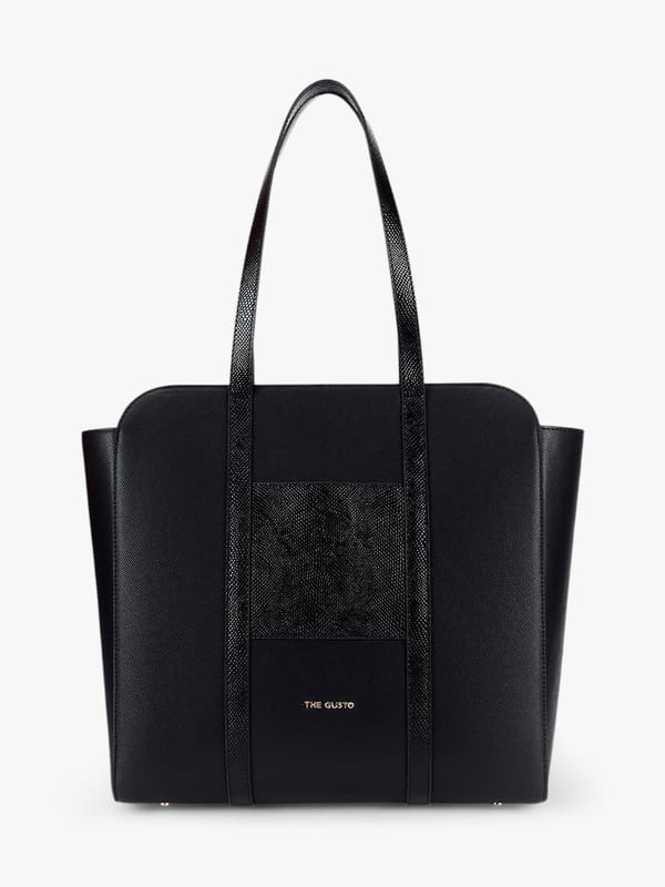 Nexus Tote - Black — The Gusto