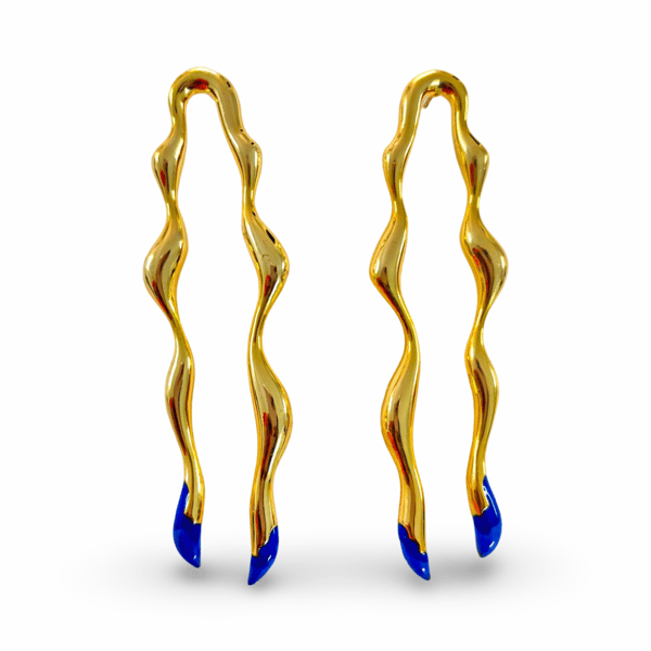 Wiggle Wave Earrings — Aditi Bhatt