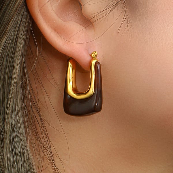 Ava Hoop Earrings — Cariove
