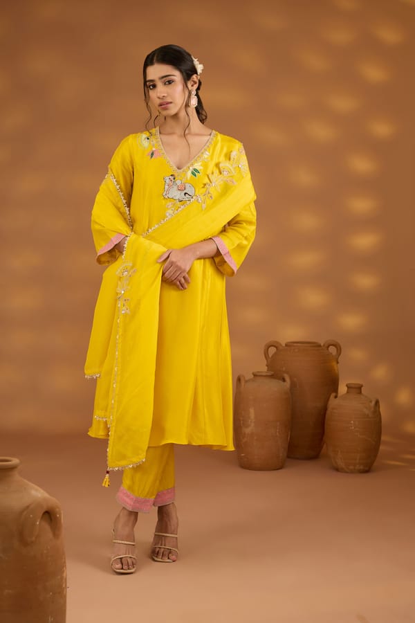 Nandi Kamal suit set — ISHA GUPTA TAYAL