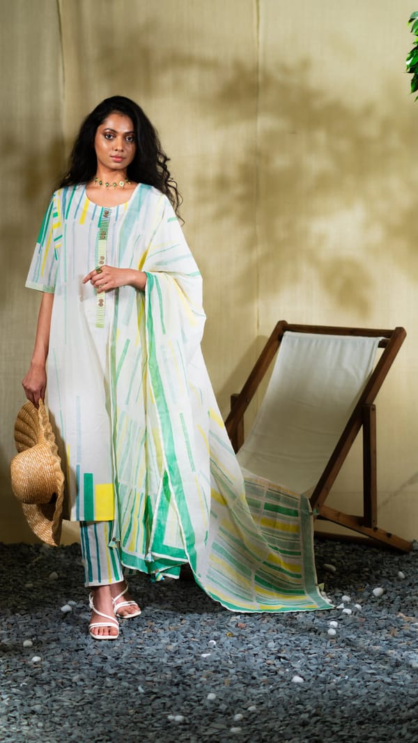 Rain Kurta Set (Set Of 3) — Banana Labs