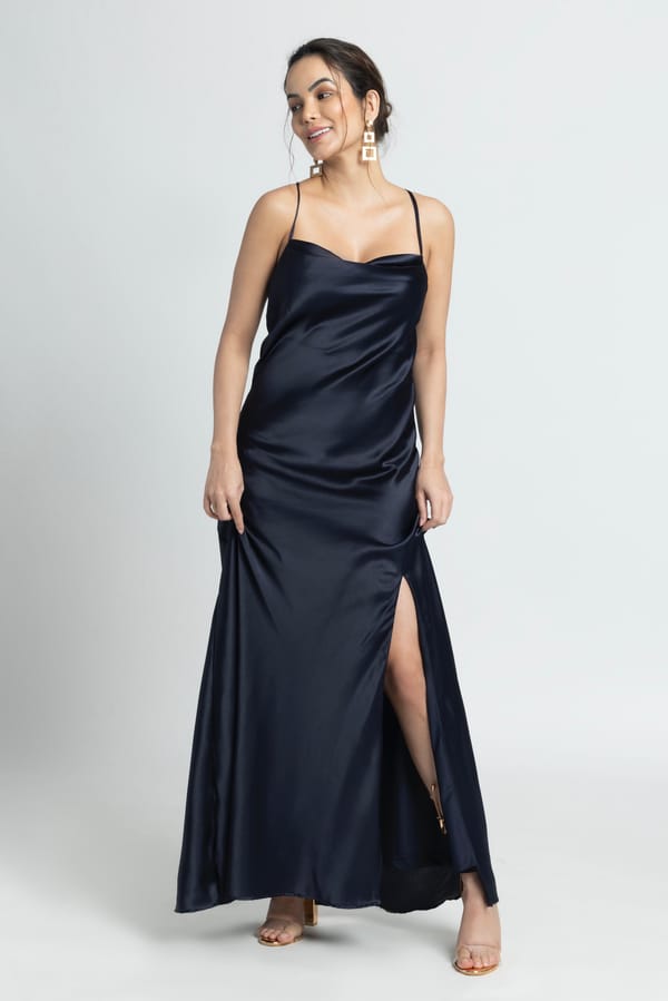 Cowl Maxi Dress — Julo