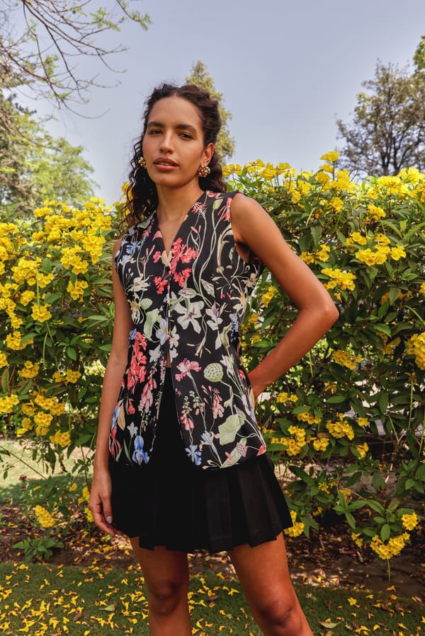 Aubrey Waist Coat — SAN SEH