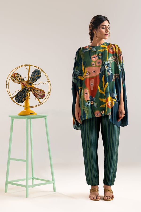Multicolor Coord Set — SOUP by Sougat Paul