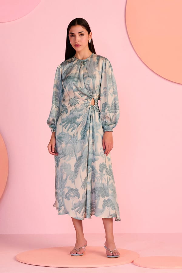 The Halo Midi Dress — House of Soi