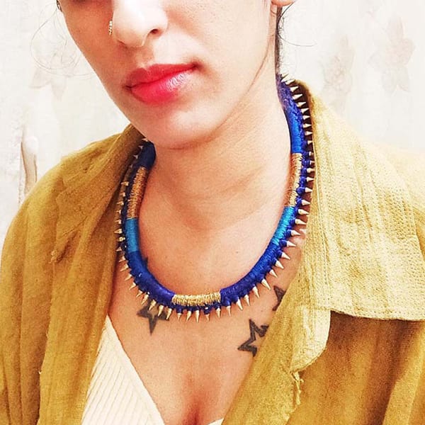 Bullet Rani Choker Necklace — Maya