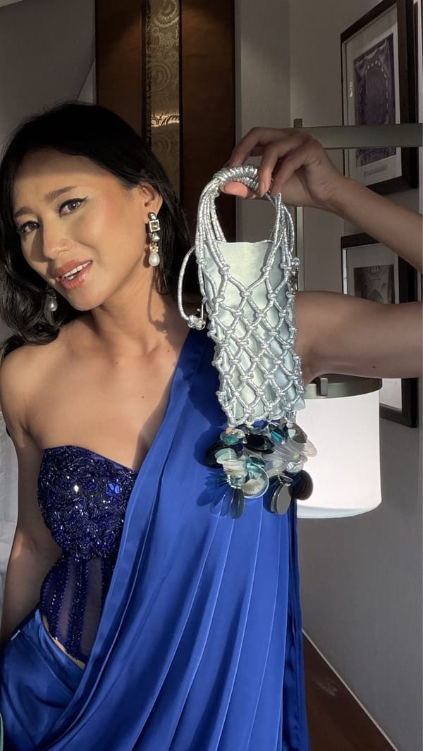 Prism Aqua Phone Bag — Forever Noor