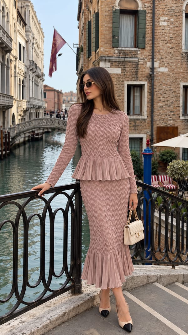 Lorreta Skirt Set — Pleats by Aruni