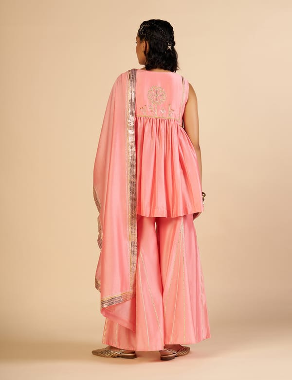 Chanderi Stole — Gulabo by Abu Sandeep