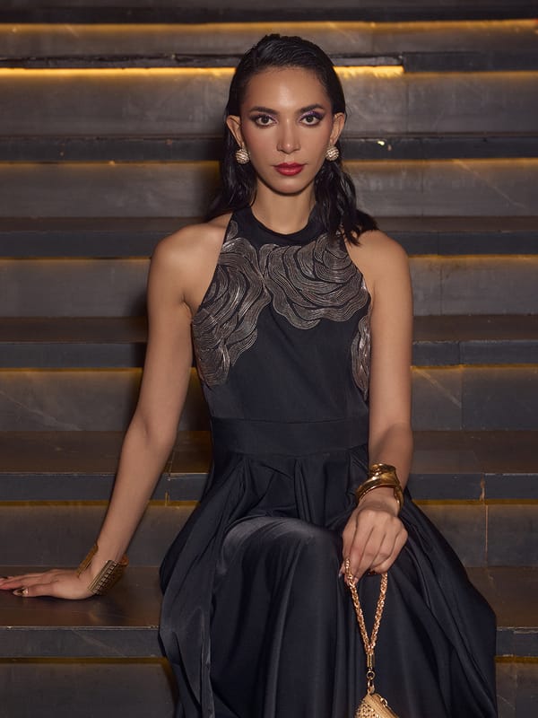 Black Rose Gown — HOUSE OF FETT