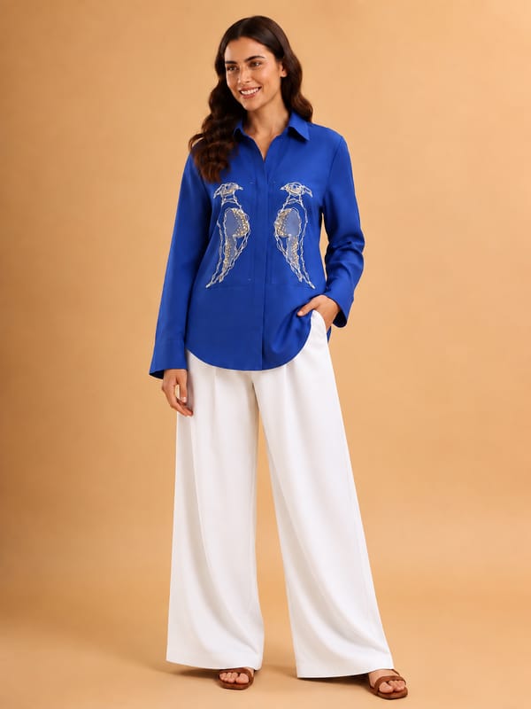 Bluebird Muse Shirt — ANISETTE