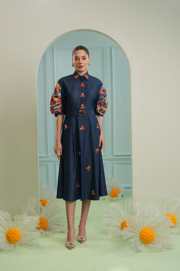 Pier Dress Wonka+Belt — Chöjé
