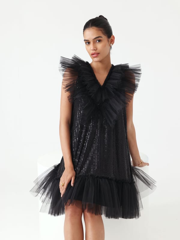 Senorita Sequence Dress — ASHICO