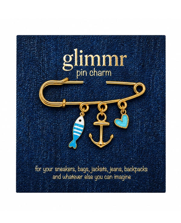 Glimmr Anchored Pin Charm — Glimmr