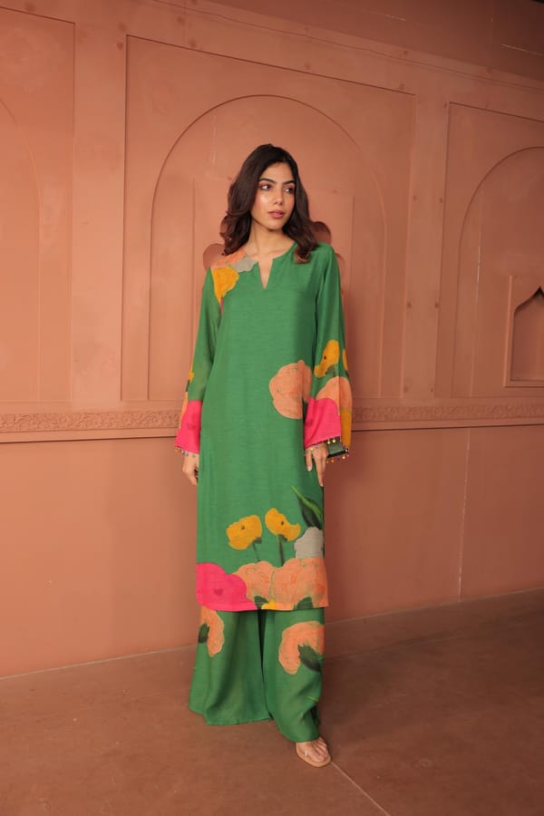 Pankhudi - Kurta Set — Surkh Syahi