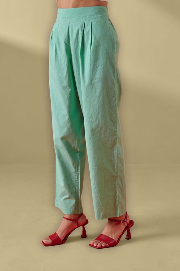 Glide Green Relaxed Fit Pants — Shop Roho