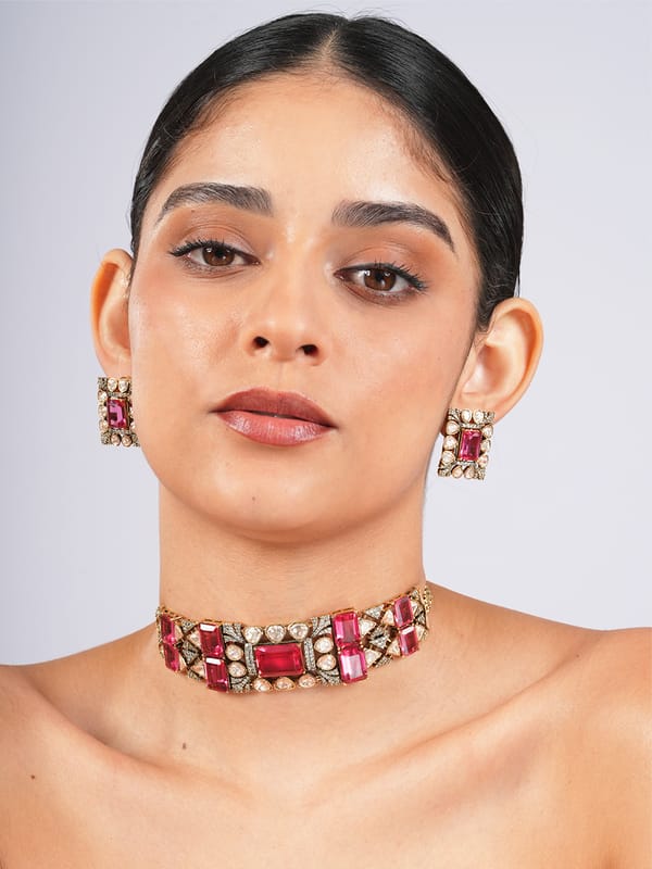 Crimson Grace Necklace — Cao Jewellery