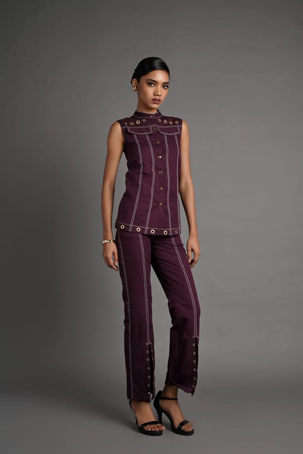 Merlot Muse Pant — Veera Wear