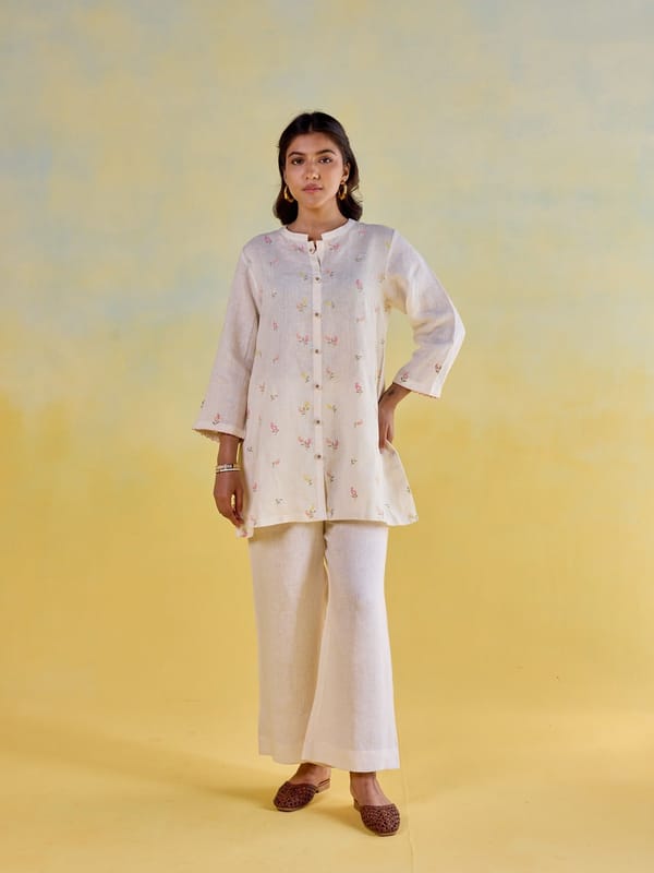 Ecru meadow Co-ord — KAPAAS