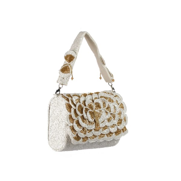 Golden Lily Flap Purse — ATTOSA BY TANAISHA PARABIA