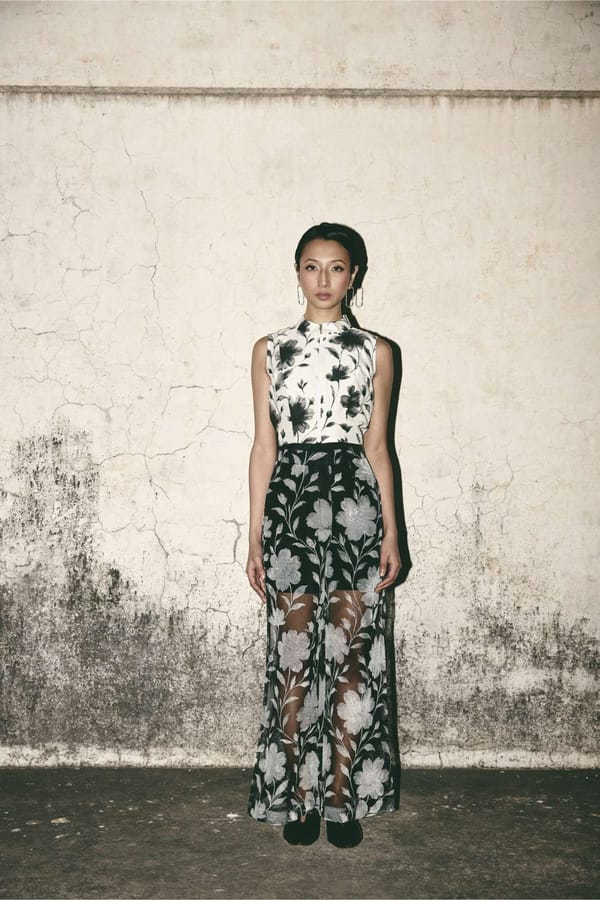 ATBW - AN Bloom Crop Top - White — ATBW