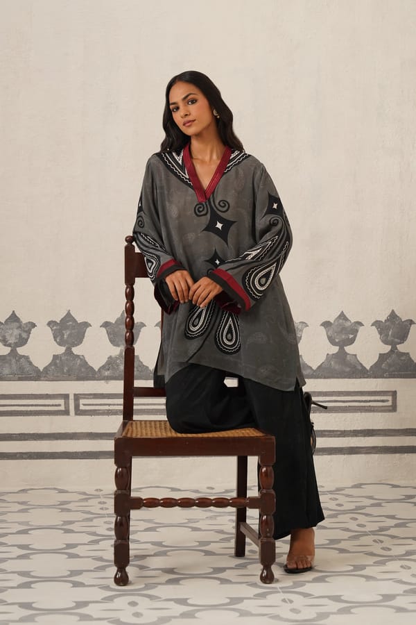 Rita Crepe Printed Matching Set — NEETIKA CHOPRA