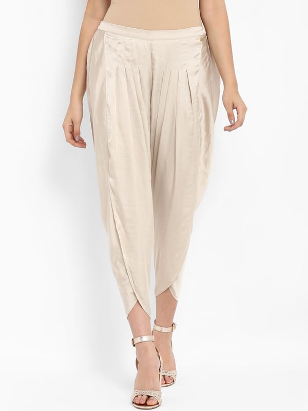 Light Gold Tulip Pant — Chique