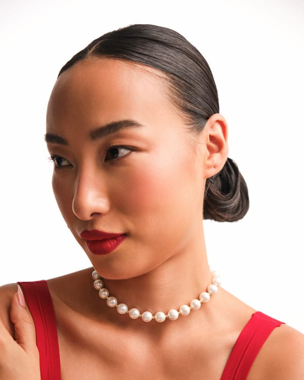 Classic Bandel Pearl Necklace — Anaash