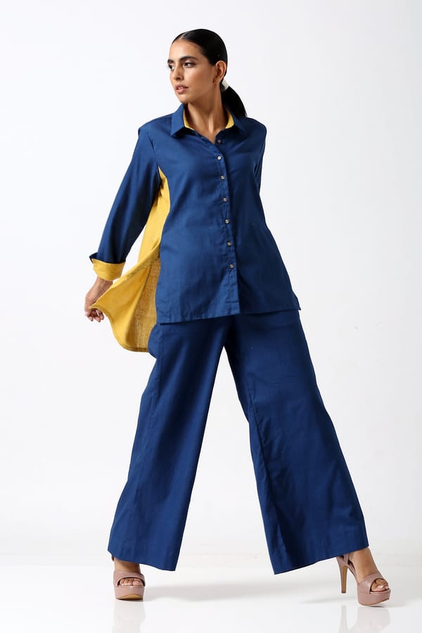 Remi - Fuss Free Indigo Co-ord Set — Madder Much