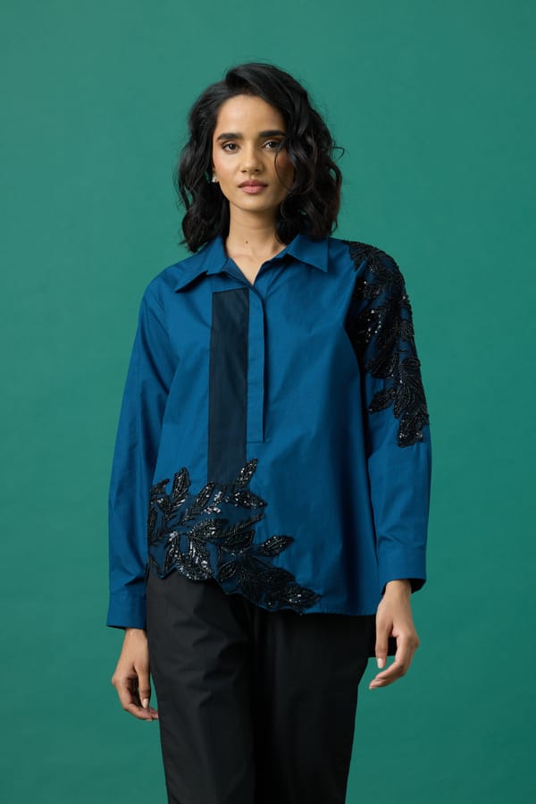 Hailey Applique Shirt — 63East