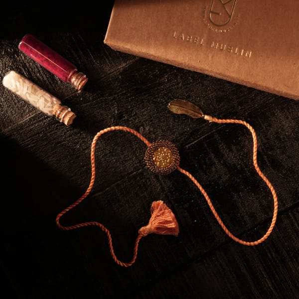 Auric Charm Rakhi — LABEL MUSLIN