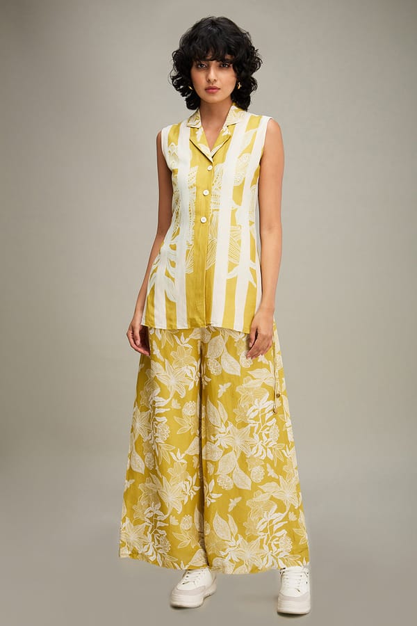 Ahyana Printed Co Ord Set — SOUP by Sougat Paul