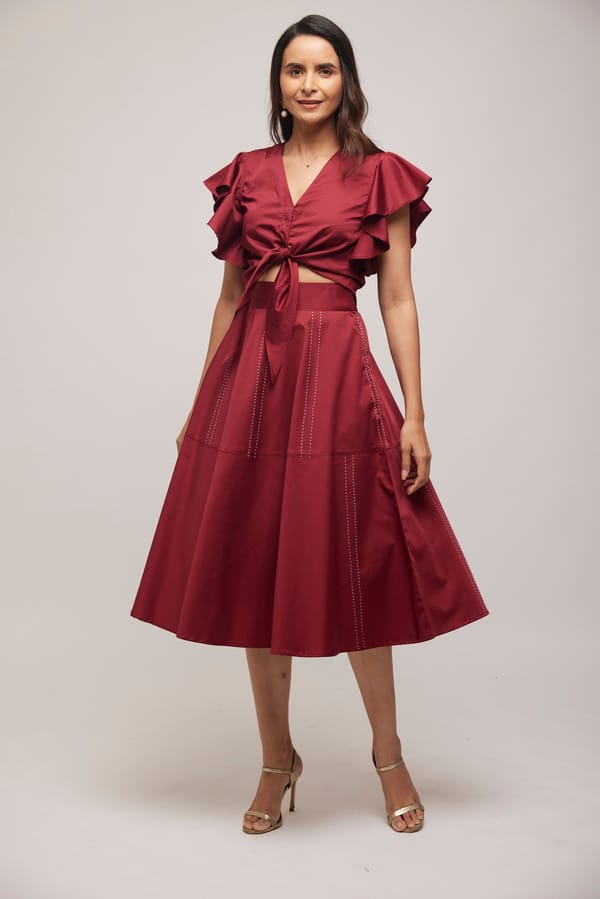 Katha Dual Skirt — Escape By Aishwarya