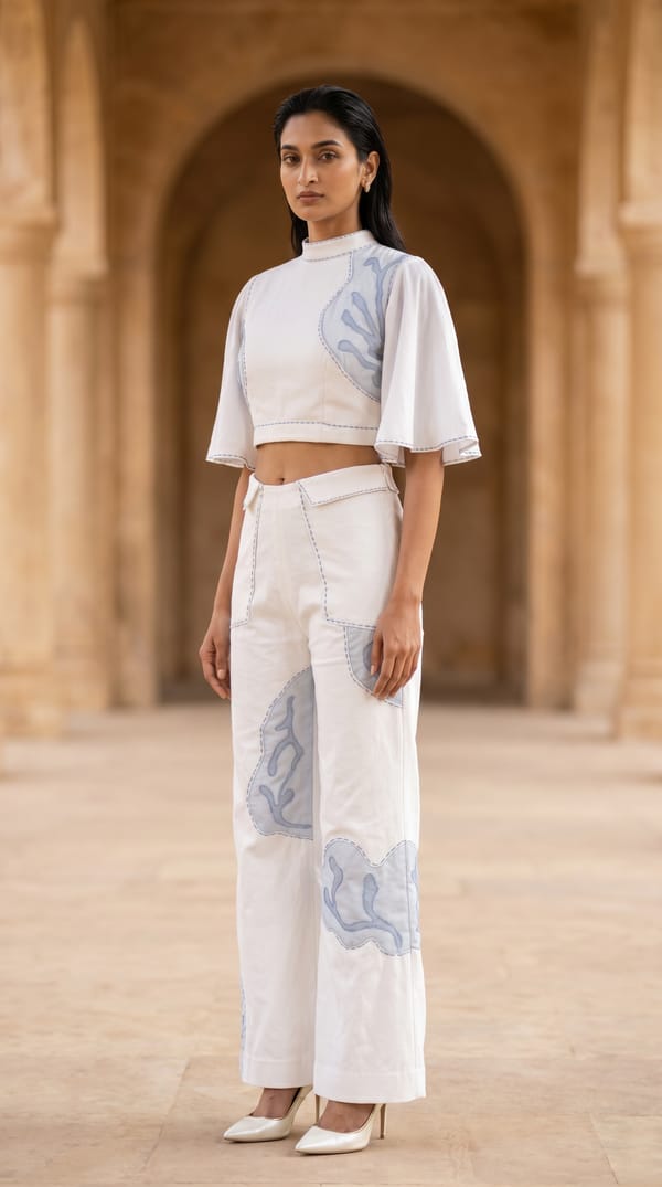 Coral Co-Ord Set — KAYSHO
