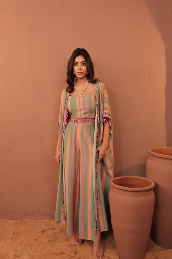 Cassata - Shrug Co-ord Set — Surkh Syahi