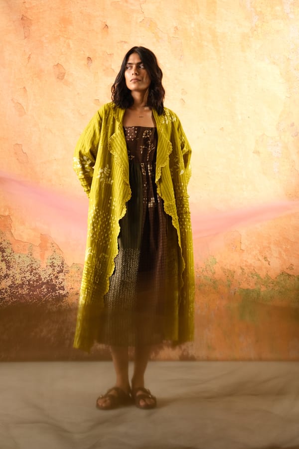 Nerissa Dress With Mavi Jacket — Arcvsh Pallavi Singh