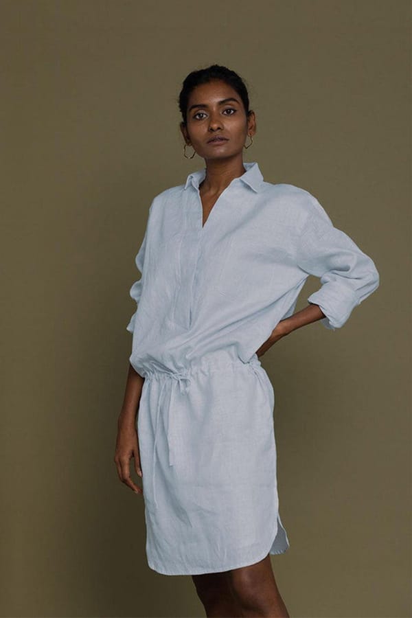Meet Me By The Cliff Dress In Blue — REISTOR